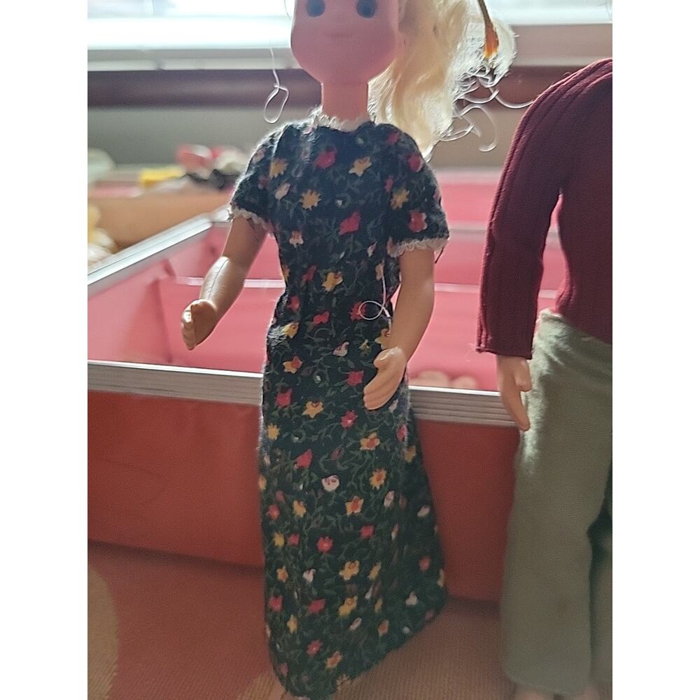 Vintage Mattel Sunshine Family Dolls Man & Woman 1973 - Picture 4 of 16